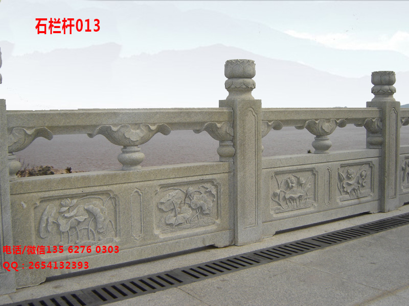 點擊查看詳細信息<br>標題：花崗巖橋面石欄桿圖片 閱讀次數：0