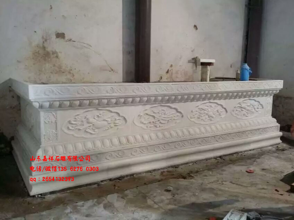 寺院石雕佛臺圖片