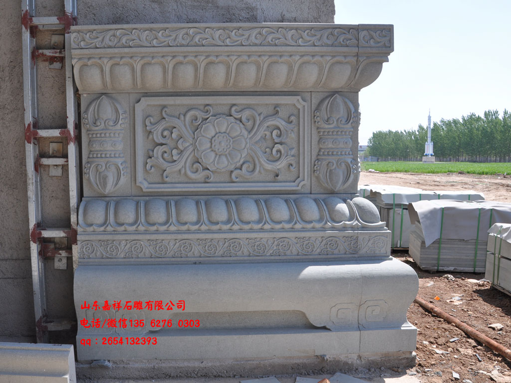 寺院石雕佛臺圖片