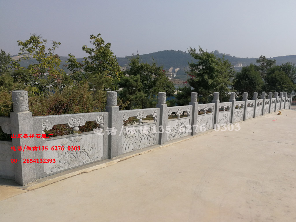 花崗巖石欄桿圖片